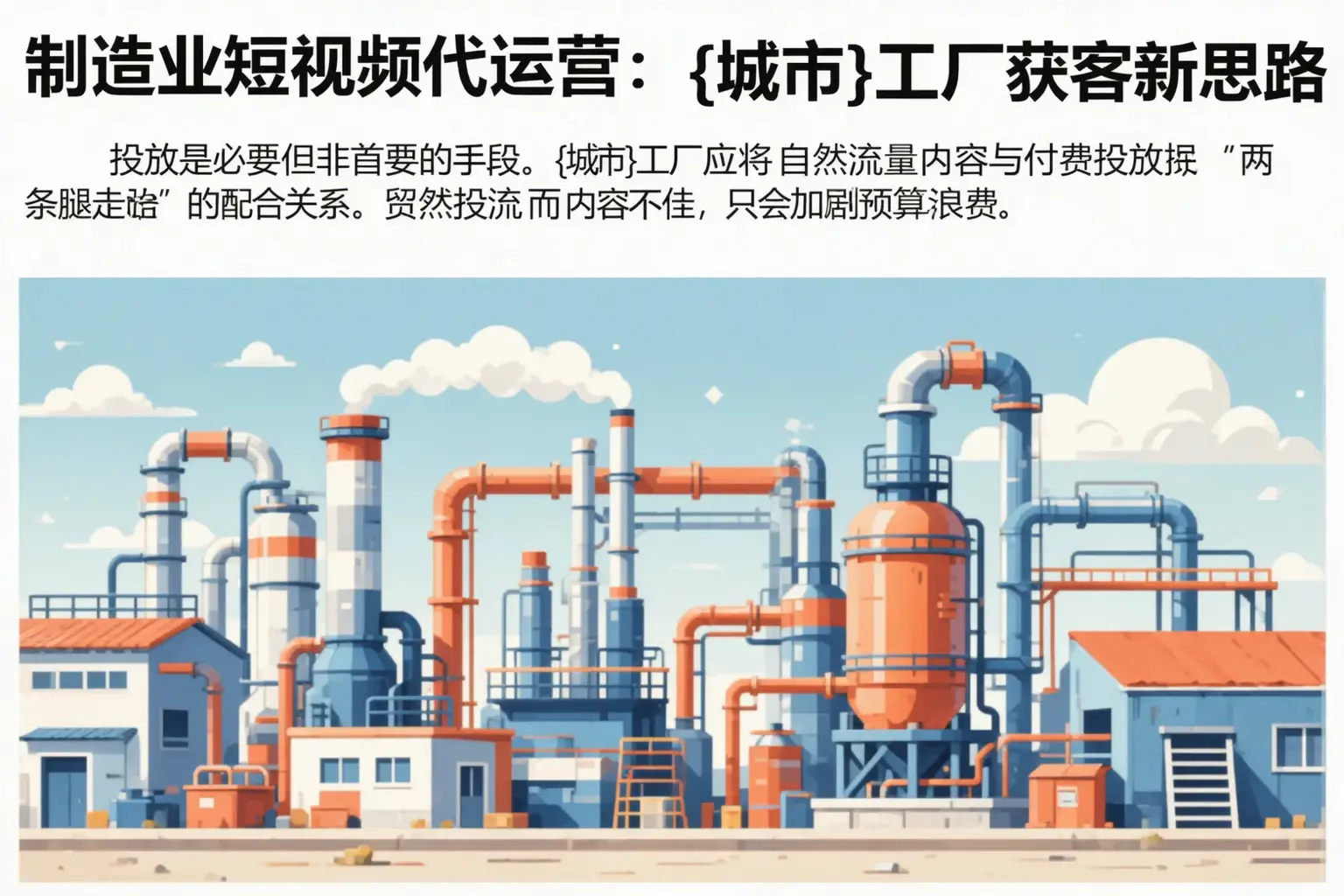 制造业短视频代运营:田阳工厂获客新思路
